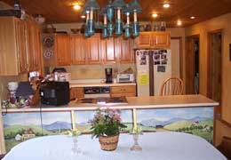 Stowe vacation rental kitchen