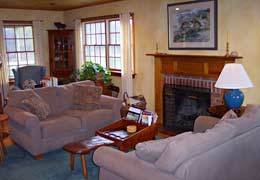 Stowe vacation rental living room