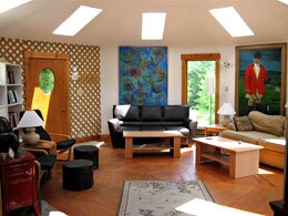 Vermont rental - 3BR + futon in living room