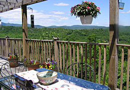 Sugarbush rental with mountain views