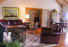 Comfortably furnished