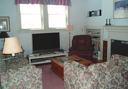 Woodstock rental livingroom